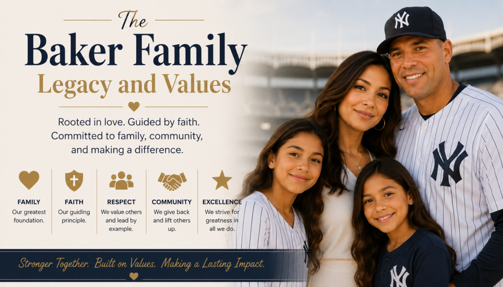 The Bakers exemplify dedication, resilience, and family priority. Melissa helps transmit these values across generations, creating a legacy beyond statistics. Their story inspires families balancing ambition with connection.