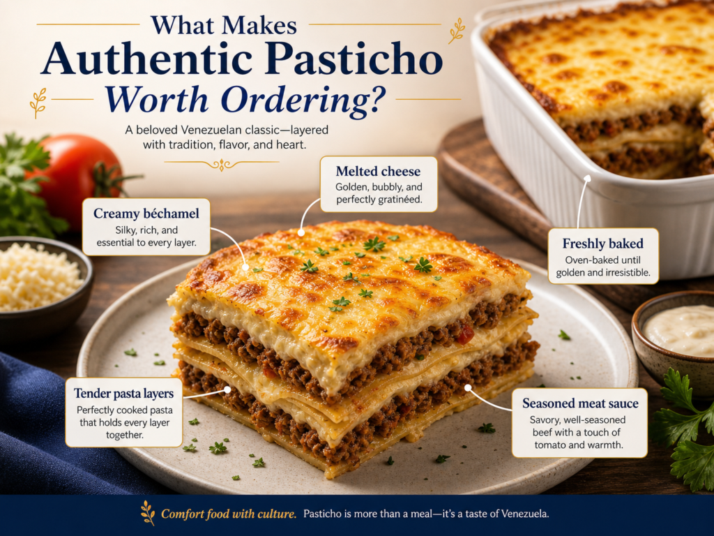 Best Pasticho Venezuelan Lasagna Near Me