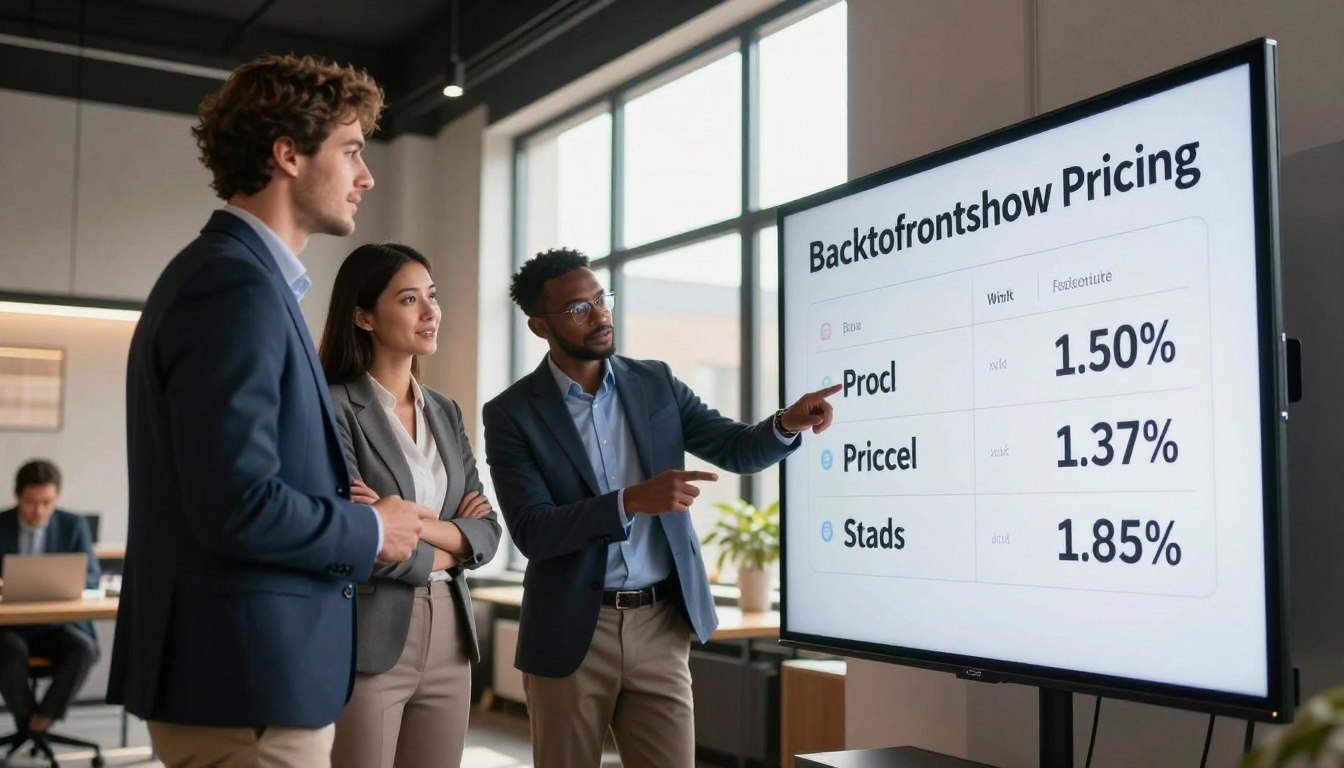 Backtofrontshow Pricing