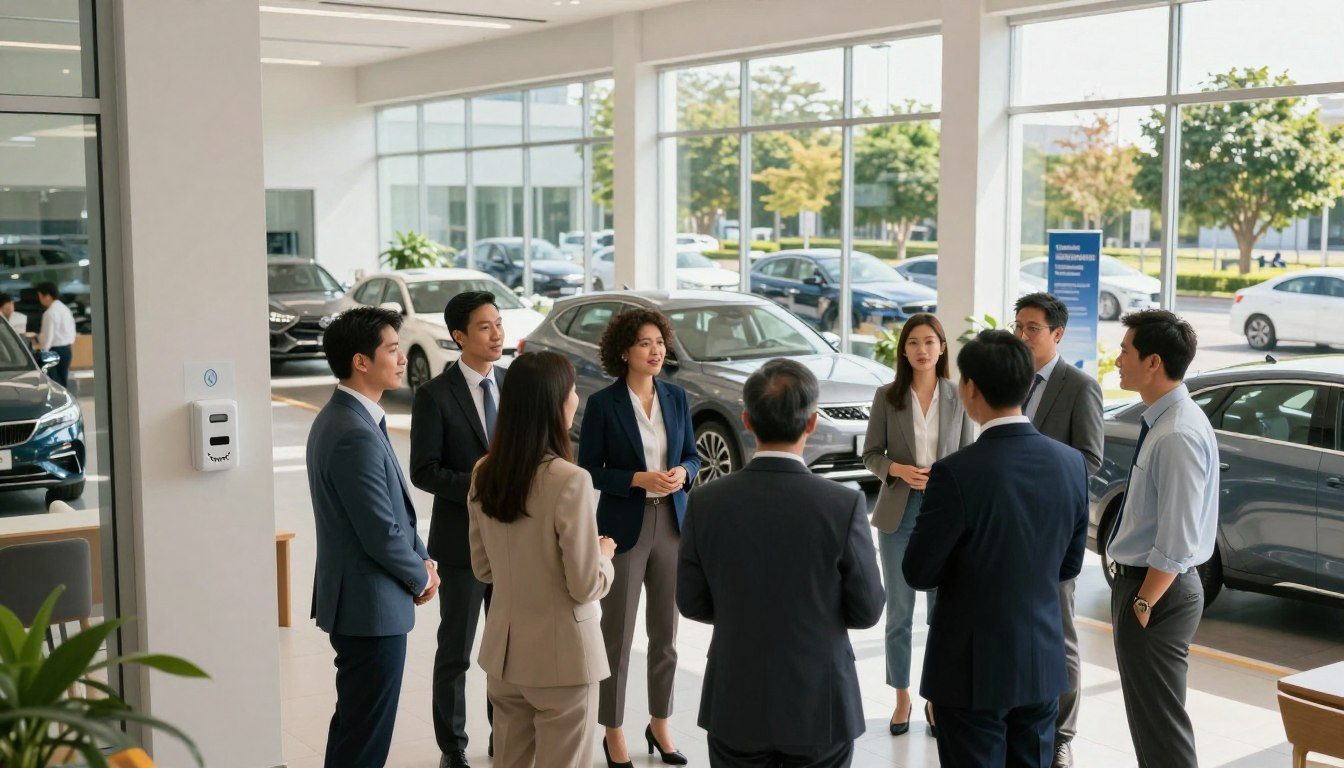 car dealership with hearing loop
