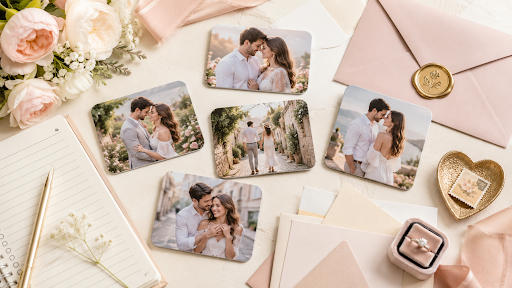 Wedding Favors Guests Keep: Why Photo Magnet Save the Dates Work