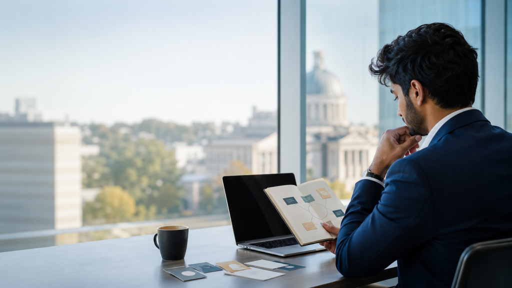 Approaching an MBA application like a business strategy helps you make better choices at every stage. Know your objective, assess your current position,