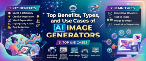 Top Benefits, Types, and Use Cases of AI Image Generators 