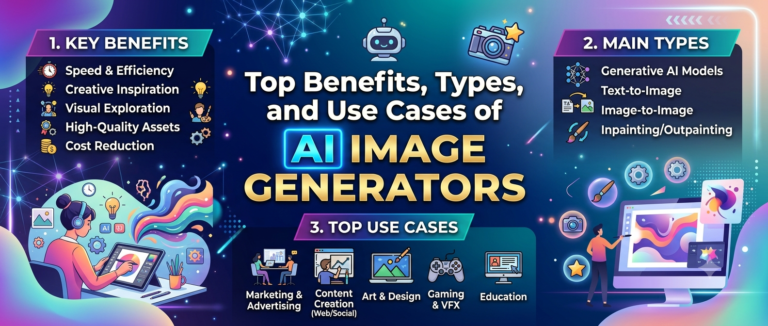 Top Benefits, Types, and Use Cases of AI Image Generators 